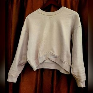 Calvin Cline XS Cream Half Sweatshirt